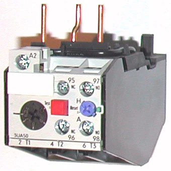 Bimetal overload relay