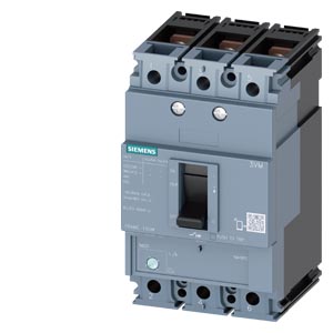 SIEMENS 100A TP MCCB, 25 KA, ADJ:(70A-100A)