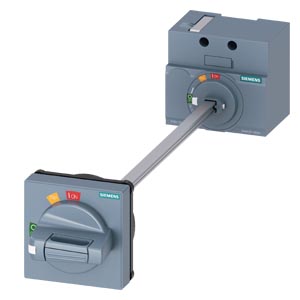 SIEMENS DOOR MOUNTED ROTARY OPERATOR STANDARD, RIGID WITHOUT TOLERANCE ADAPTER IEC IP65 WITH DOOR INTERLOCKING ACCESSORY FOR: 3VA1 100/160