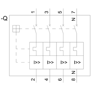 160A 4P, MCCB, 25KA