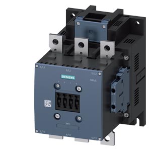 SIEMENS MAGNETIC CONTACTOR, AC-3 225 A, 110 KW, 23-26 V UC, 2 NO + 2 NC