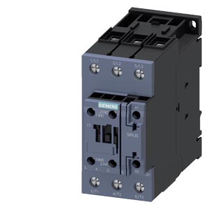 SIEMENS MAGNETIC CONTACTOR, AC-3 65 A, 30 KW, 1 NO + 1 NC, AC / DC 20-33 V