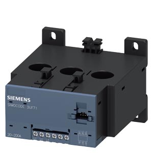 SIEMENS CURRENT/VOLTAGE MEASURING MODULE V2; SET CURRENT 20...200 A