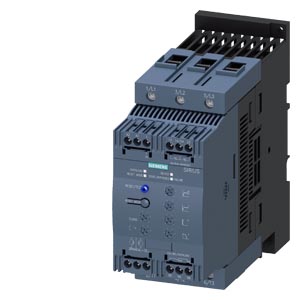 SIEMENS SIRIUS SOFT STARTER 106 A, 55 KW/400 V, 110-230 V AC/DC