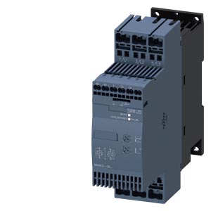 SIEMENS SIRIUS SOFT STARTER S0 25 A, 11 KW/400 V, 40 °C 200-480 V AC, 24 V AC/DC SPRING-TYPE TERMINALS