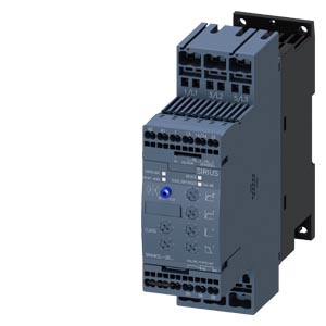 SIEMENS SIRIUS SOFT STARTER S0 32 A, 15 KW/400 V, 40 °C 200-480 V AC, 24 V AC/DC SPRING-TYPE TERMINALSAC/DC spring-type terminals