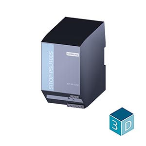 SIEMENS SITOP POWER SUPPLY PSU100S INPUT: 120/230 V AC OUTPUT: 24 V/10 A DC