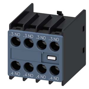 SIEMENS AUXILIARY SWITCH ON THE FRONT, 4 NO