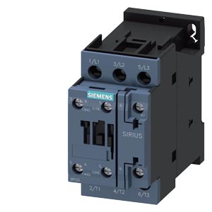 SIEMENS MAGNETIC CONTACTOR, AC-3 9 A, 4 KW, 1 NO + 1 NC, 24 V AC