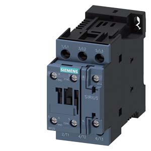 SIEMENS MAGNETIC CONTACTOR, AC-3 110A, 55KW, 2NO+2NC 220V AC