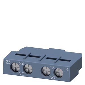 SIEMENS AUXILIARY SWITCH FOR 3RV2 2 NO TRANSVERSE