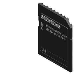 SIEMENS SIMATIC S7, memory cards for S7-1x00 CPU/SINAMICS, 3, 3V Flash, 12 MB