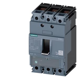 SIEMENS 63A TP MCCB, 25 KA, ADJ:(44A-63A)