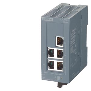 SIEMENS SCALANCE XB005 UNMANAGED INDUSTRIAL ETHERNET SWITCH