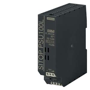 SIEMENS SITOP POWER SUPPLY INPUT: 120/230 V AC, OUTPUT: DC 24 V/2,5 A