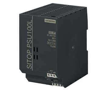 SIEMENS SITOP PSU100L, POWER SUPPLY INPUT: 120/230 V AC, OUTPUT: DC 24 V/10 A