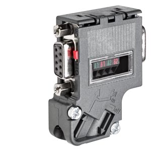 SIEMENS SIMATIC DP, BUS CONNECTOR FOR PROFIBUS, TILTED, WITH PG