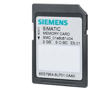 SIEMENS SIMATIC S7, memory cards for S7-1x00 CPU, 3, 3V Flash, 256 MB