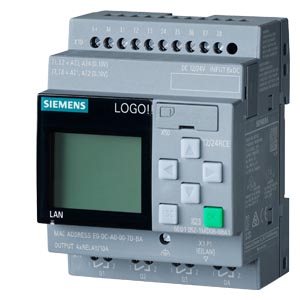 SIEMENS SIEMENS LOGO! 12/24RCE, LOGIC MODULE, DISPLAY