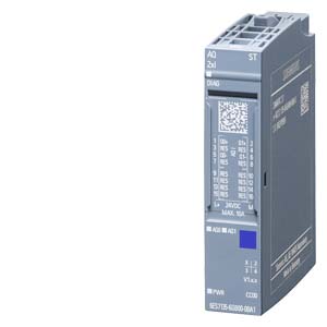 SIEMENS SIMATIC ET 200SP, Analog output module, AQ 2xI Standard