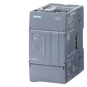 SIMATIC S7-1200 G2: compact CPU 1212C DC/DC/DC; power supply: DC 20.4-28.8 V DC; onboard I/O: 8x DI 24 V DC; 6x DO 24 V DC