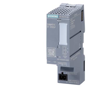 SIMATIC ET 200SP, PROFINET interface module IM 155-6 PN Basic, max. 16 I/O modules, 2x integrated RJ45 sockets PN security class 1 including server module